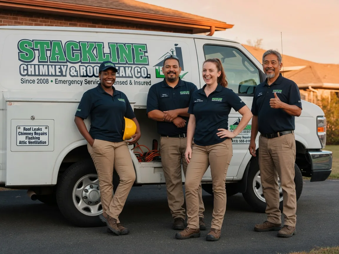 Chimney flashing repair company in Victoria, MN